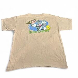 Looney Tunes vintage cream shirt